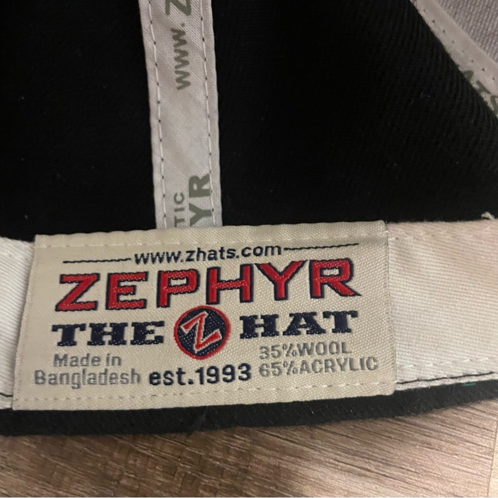 Vintage 90s San Diego State Aztecs wool blend SnapBack Hat Black - Picture 6 of 6